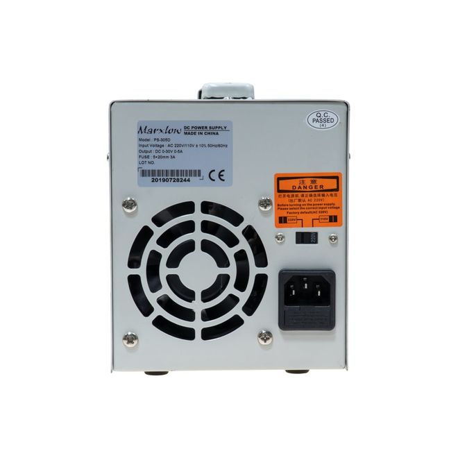 Laboratuvar Tipi 0-30 Volt 5 Amper Ayarlanabilir Güç Kaynağı (PS-305D) - 3