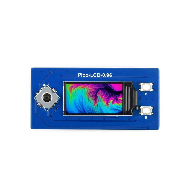 0.96inch LCD Display Module for Raspberry Pi Pico, 65K Colors, 160×80, SPI - 1