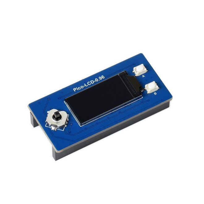 0.96inch LCD Display Module for Raspberry Pi Pico, 65K Colors, 160×80, SPI - 3