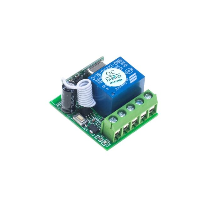 1 Channel 433 MHz Wireless RF Relay Board with Receiver - 1