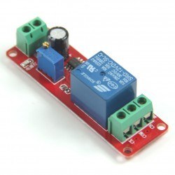 1 Way 12V Delay Timer Switch Adjustable Relay Module - 2