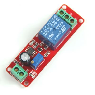 1 Way 12V Delay Timer Switch Adjustable Relay Module - 4