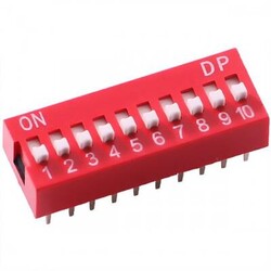 10 Dip Switches - 1