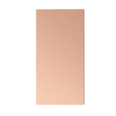 10x20 Double Sided Copper Plate - FR4 (Epoxy) - 1