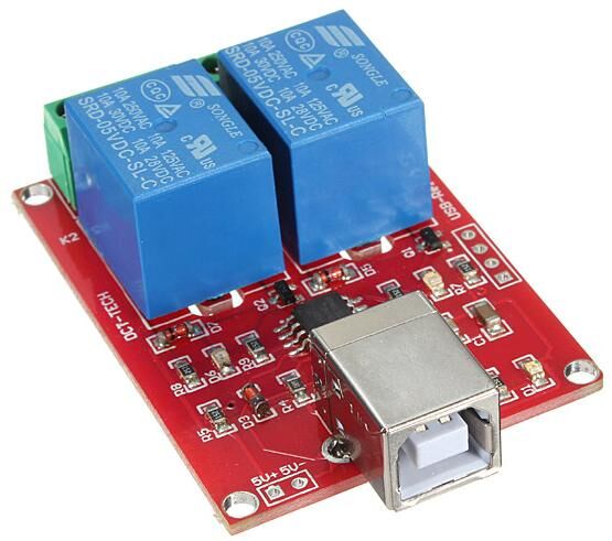 2 Channel 5 V Relay Module - USB Interface - 3