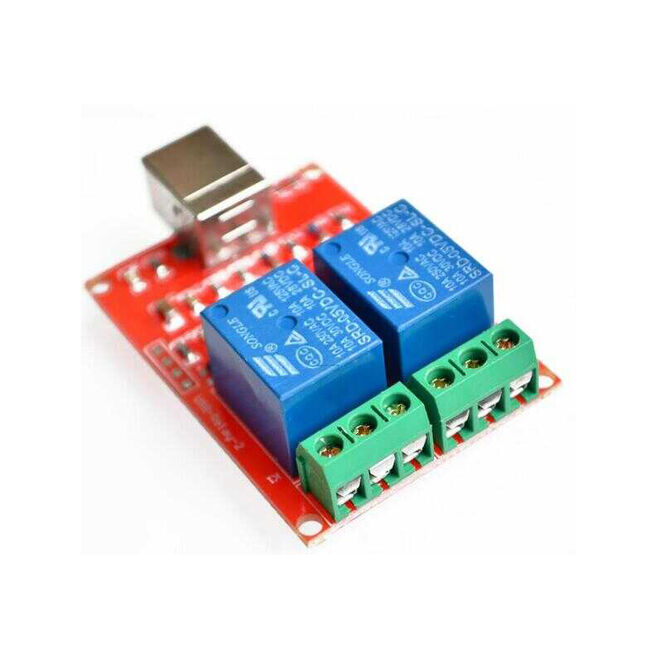 2 Channel 5 V Relay Module - USB Interface - 1