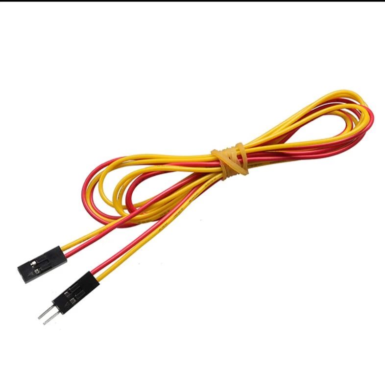2 Pin Male-Female Jumper Cable 70cm - 1