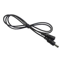 2.1mm female/male barrel jack extension cable - 1m - 1