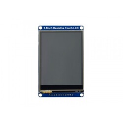 2.8inç Rezistif Dokunmatik LCD Ekran Modülü - 320×240 Piksel - 4
