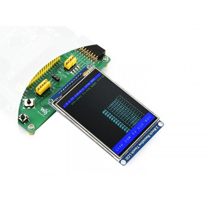 2.8inç Rezistif Dokunmatik LCD Ekran Modülü - 320×240 Piksel - 6