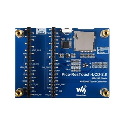 2.8inch Touch Display Module for Raspberry Pi Pico, 262K Colors, 320×240, SPI - 4