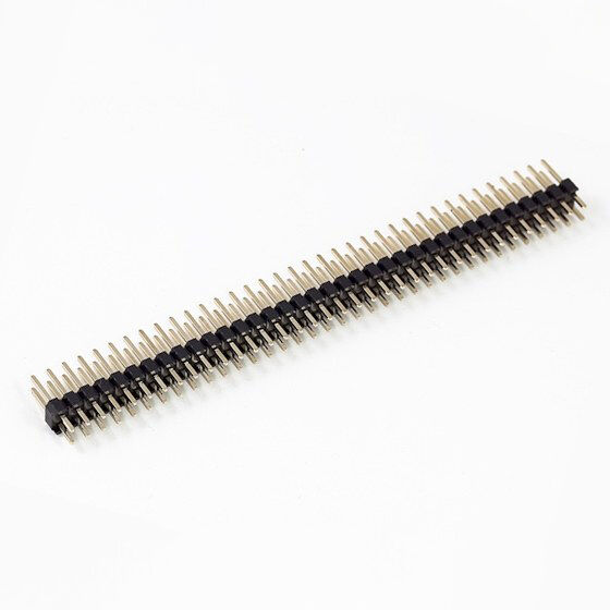 2x40 180 Degree Male Pin Header - 1
