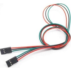 3 Pin Female-Female Jumper Cable 70cm - 3