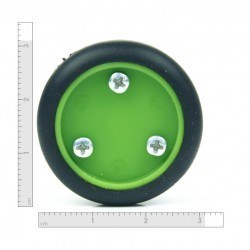 30x8 mm Yeşil Renk Geçmeli Tekerlek Seti - Thumbnail