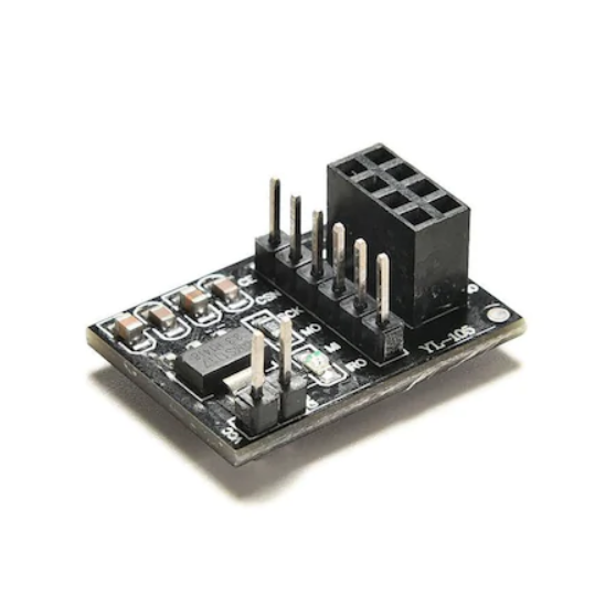 3.3V Adapter Board for 24L01 Wireless Module - 1