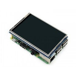 WaveShare 3.5 Inch Rezistif Dokunmatik LCD Ekran - 480x320 (B) - 3