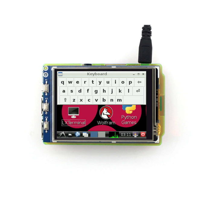 3,2'' Raspberry Pi Touch LCD Display (Primary Display) - 2