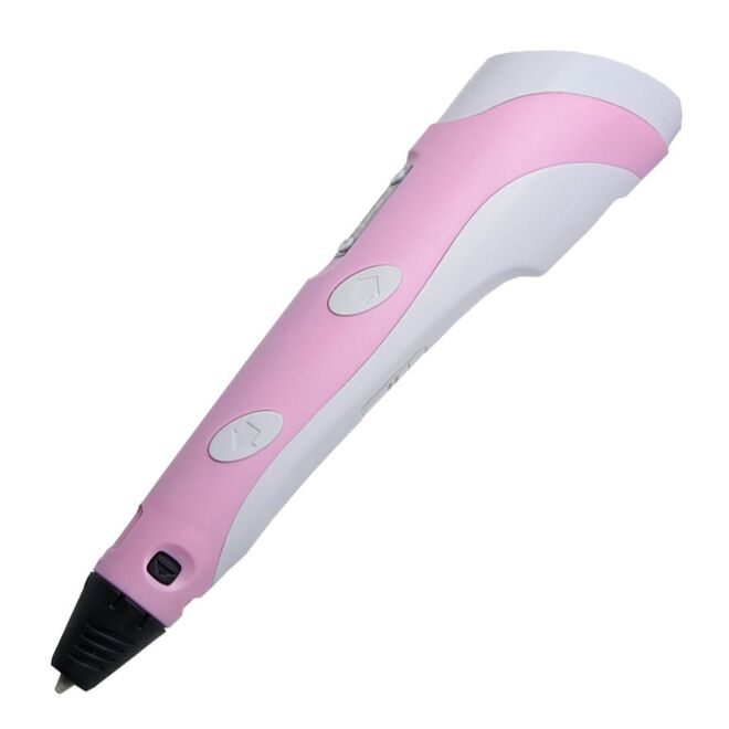 3D Pen V2 Pink Color (Colored Filament Set with Gift) - 1