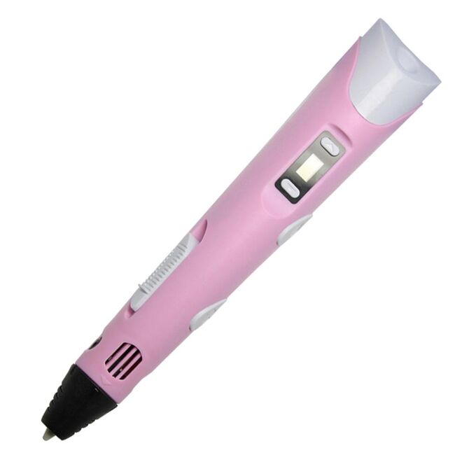 3D Pen V2 Pink Color (Colored Filament Set with Gift) - 3