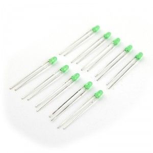3mm Green Led Package - 10 - 1