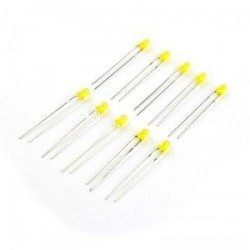 3mm Yellow Led Package - 10 