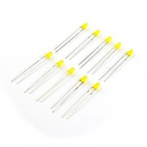 3mm Yellow Led Package - 10 - 1