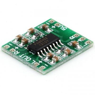 3W (2-channel) Mini Sound Amplificator Board - PAM8403 - 1