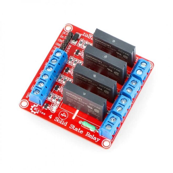4 Channel 5V Low Level Solid State Relay Module - 1