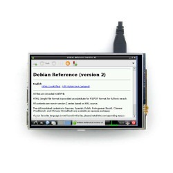 WaveShare 4 Inch Raspberry Pi Dokunmatik IPS LCD Ekran (Birincil Ekran) - 8