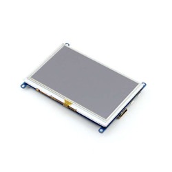 WaveShare 5 Inch HDMI Rezistif Dokunmatik LCD Ekran - 800x480 (B) - 1