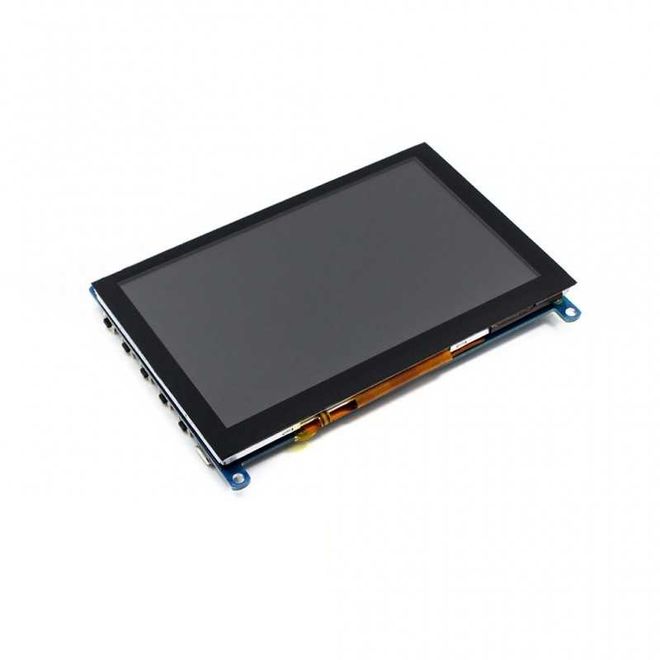 WaveShare 5 Inch HDMI Kapasitif Dokunmatik LCD (Çoklu Sistem) - 800x480 (H)