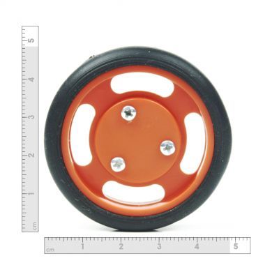 50x11mm Orange Wheel Set - 3