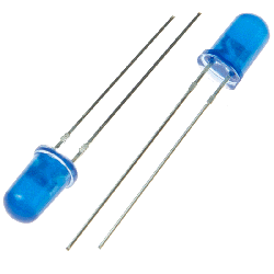 5 mm Mavi Led Paketi - 10 Adet 