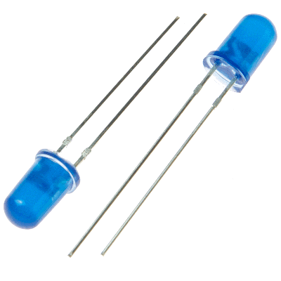 5 mm Mavi Led Paketi - 10 Adet - 1