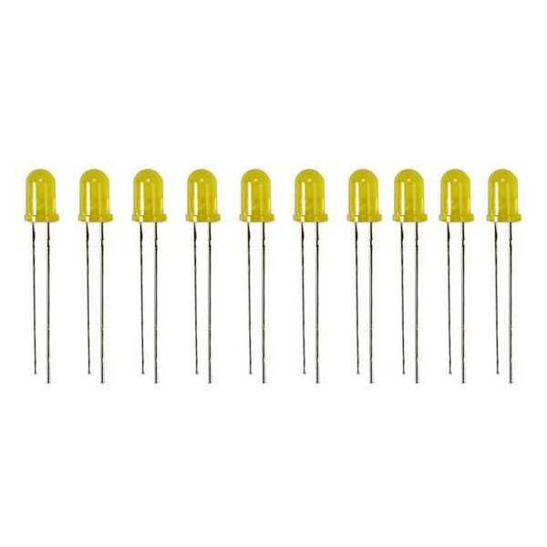 5mm Yellow Led Package - 10 - 1