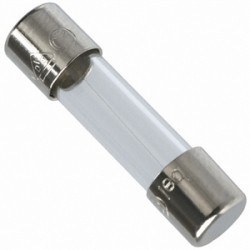 5x20mm 0.05A Glass Fuse 