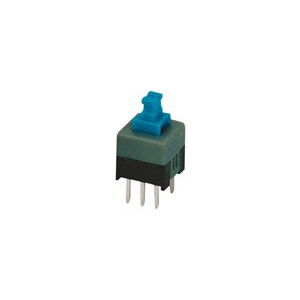 6 Pin Toggle ON OFF Switch - Blue (8x8mm) - 1