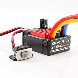 60 A 2S-3S Hobbywing New Quicrun 1/10 RC Car Brushed Motor ESC - 1