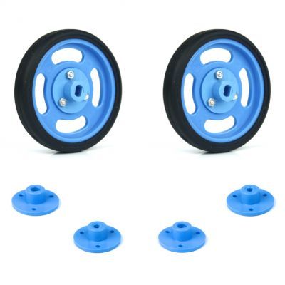 60x11mm Blue Wheel Set - 1