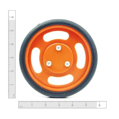 60x11mm Orange Wheel Set - 3