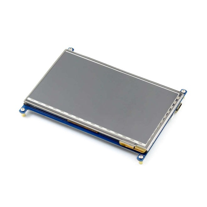 WaveShare 7 Inch HDMI Kapasitif Dokunmatik LCD Ekran - 800x480 (B)