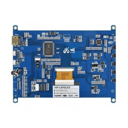 7inç Kapasitif Dokunmatik QLED Quantum Dot Ekran Modülü - 1024×600 Piksel - G+G Sertleştirilmiş Cam Panel - 2