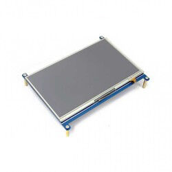 7 inch HDMI Resistive Touch LCD - 1024x600 - 1