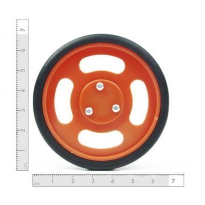 70x11mm Orange Wheel Set - 3