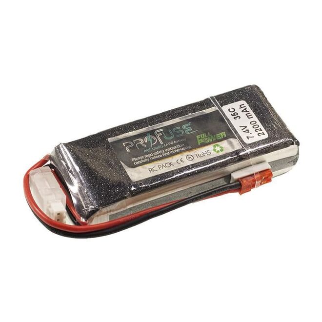 7,4V Lipo Battery 2200mAh 35C - 1