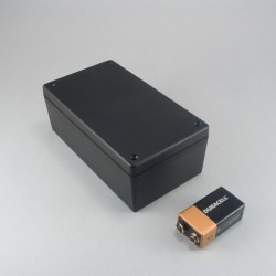 76x136x50 Handheld Enclosure (Black) - 1