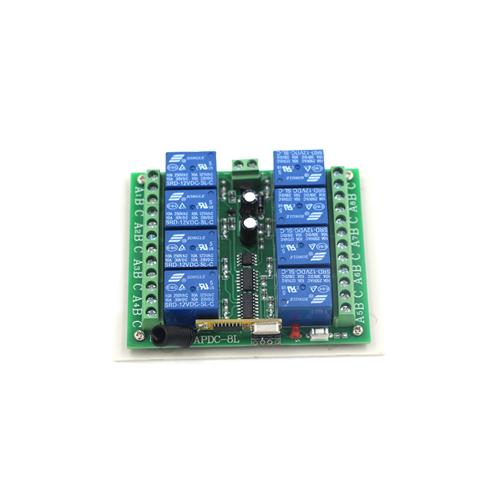 8 Channel 433 MHz Wireless RF Receiver Relay Board - with Box - 3