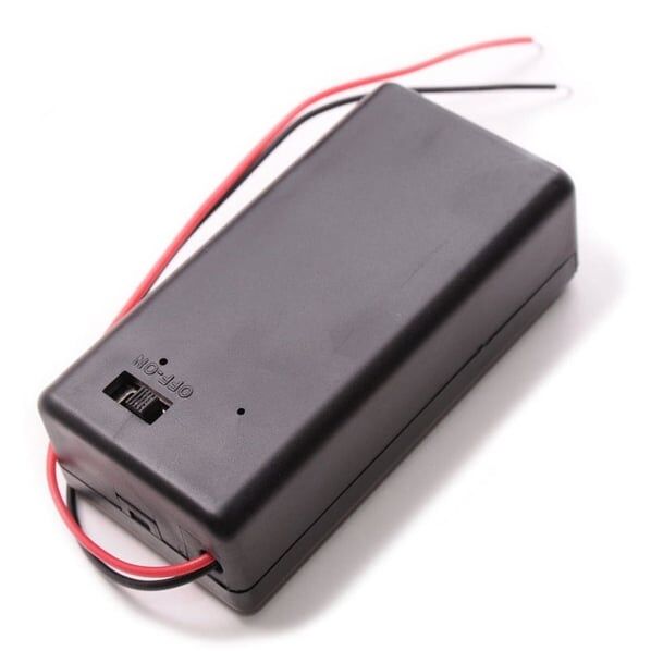 9V Battery Housing(Covered and Switched) - 1