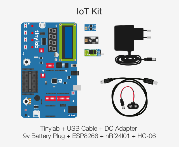 Tinylab Maker Kit İçeriği