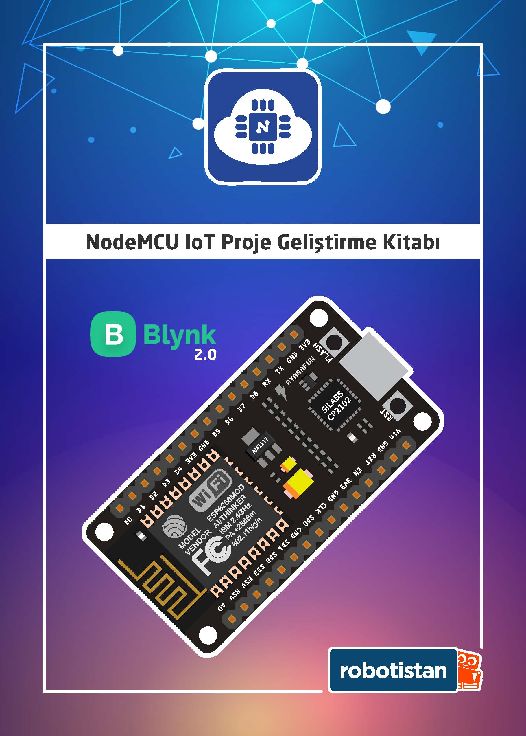 DIY Automated Home Gadgets Smart Electronic IoT Projects Robotistan Nodemcu ESP8266 IoT Starter Kit Nodemcu Kit IoT WiFi Development 
